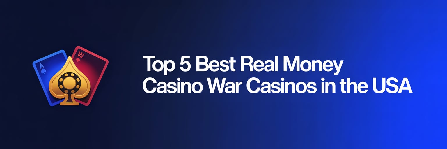 Top 5 Best Real Money Casino War Casinos in the USA